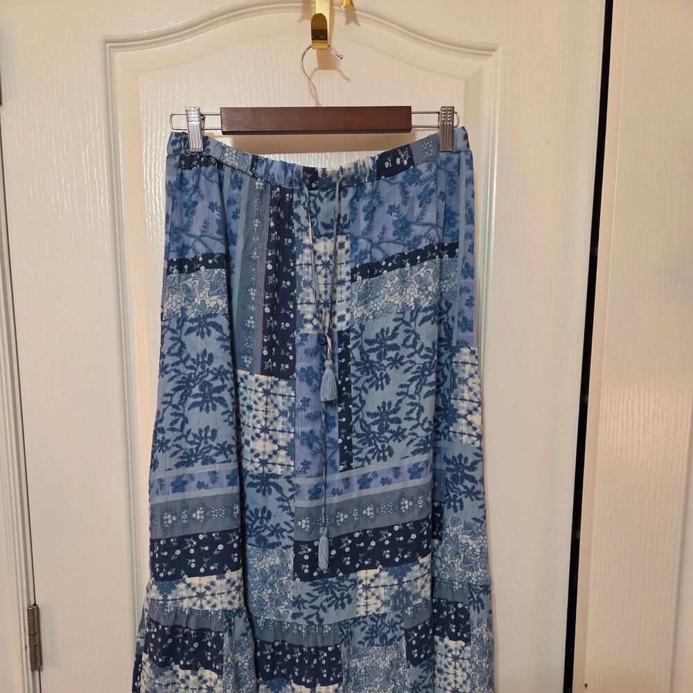 Frye Women's Blue and Navy Skirt